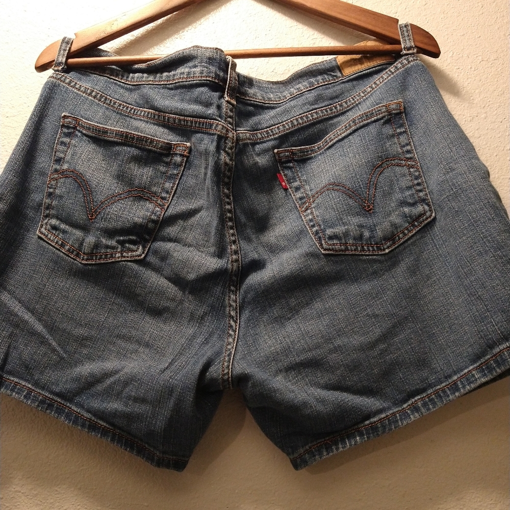 Women denim shorts